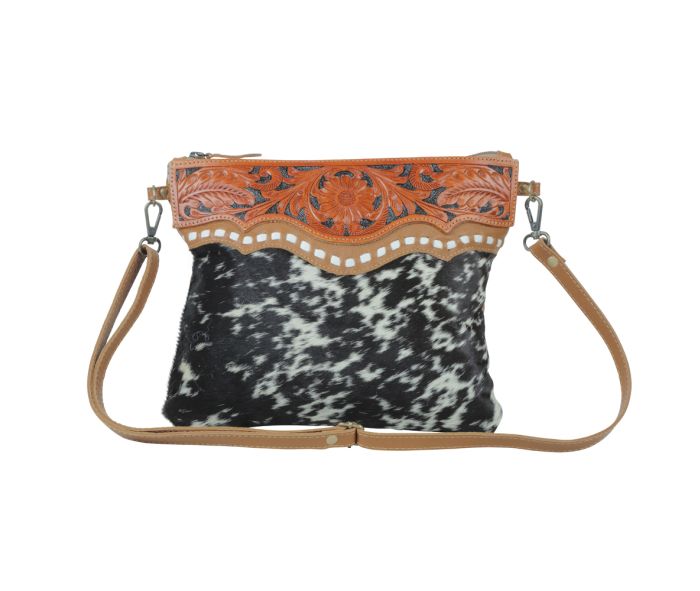 Unstoppable Tooled Leather Handbag