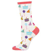 Socksmith Socks Happy Birthday To You Women’s Socks - White