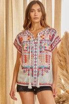 Windsor Embroidered Blouse
