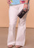 Wide Flare Leg Pant - Off White